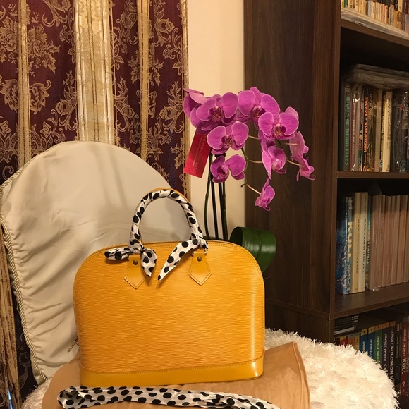 Louis Vuitton Handbags - Louis Vuitton Epi Alma PM size